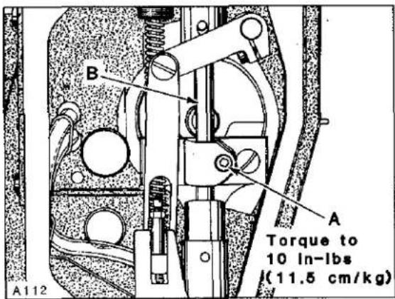 A B A Torque to 10 In-lbs l(11.5 cm/kg) A112