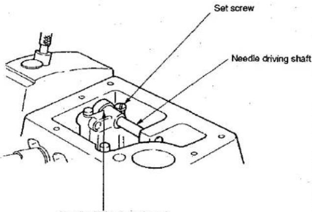 Union Special SP151H830M040 - Installing position of the needle clamp - 2