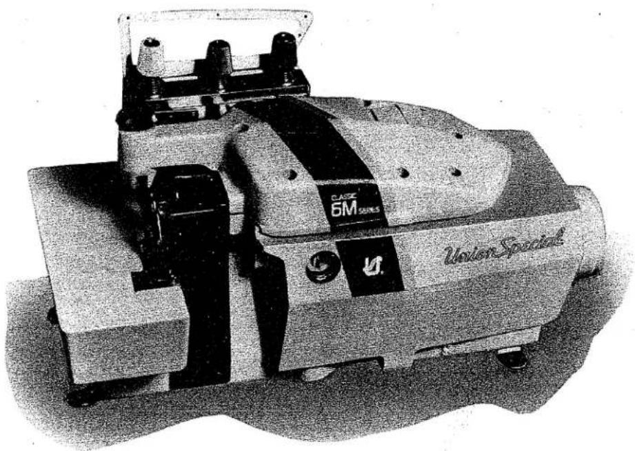 Union Special 395-40V - Adjusting instructions and illustrated parts list - 1