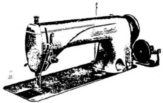 Union Special 61400G - ILLUSTRATIONS OF STANDARD LOCKSTITCH MACHINES - 1
