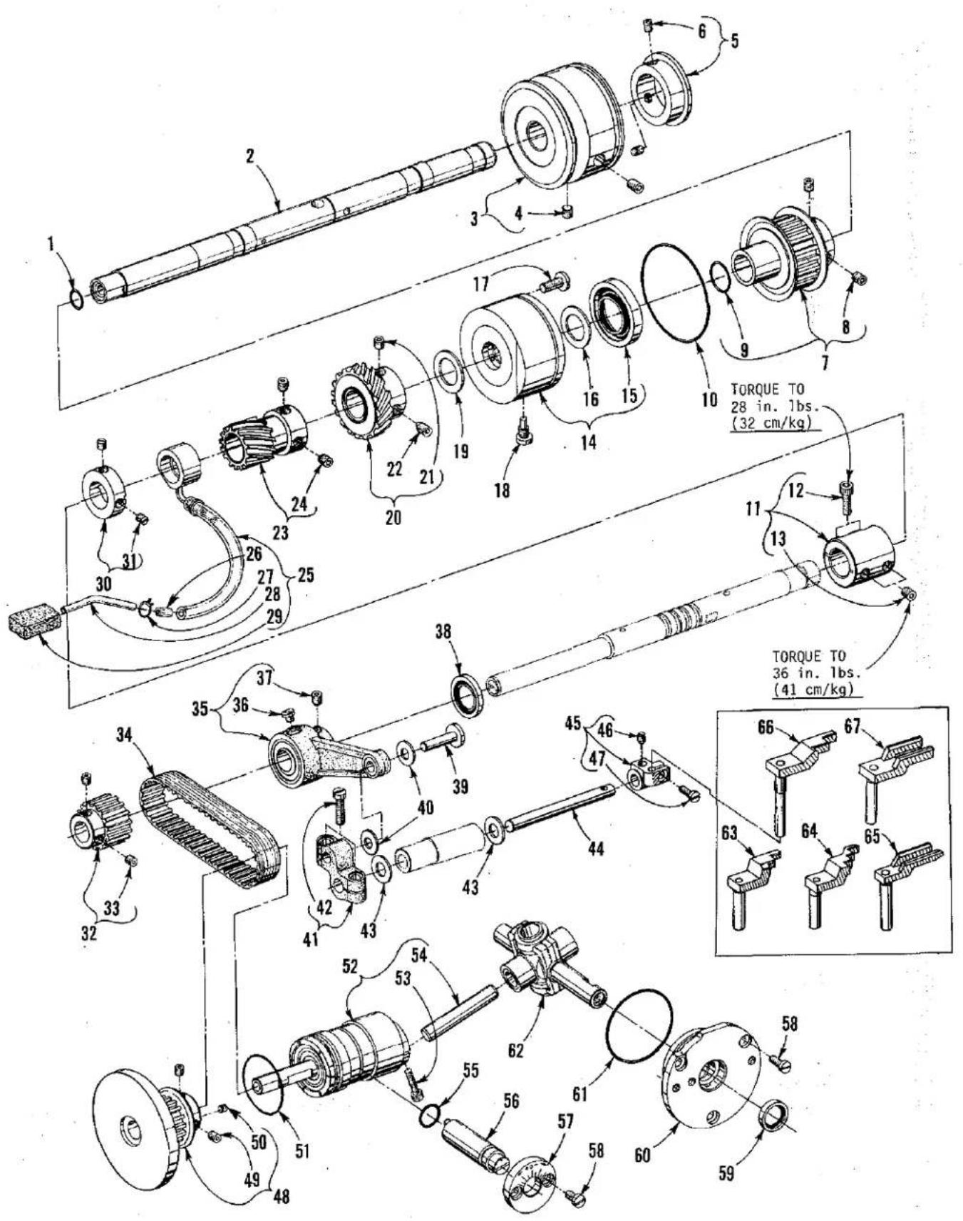 Union Special LF613K100HJ - DESCRIPTION OF PARTS - 9
