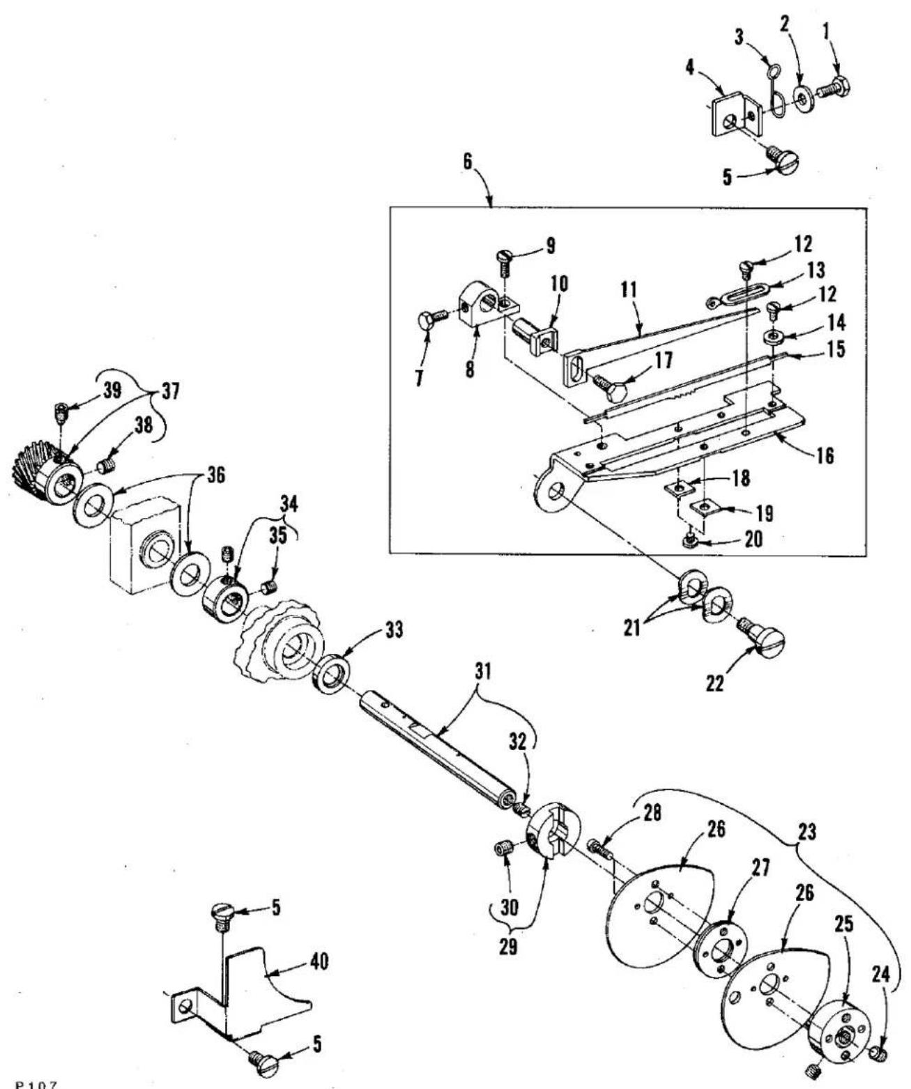 Union Special LF611K100MG - SETTING PRESSURE VALVES - 12
