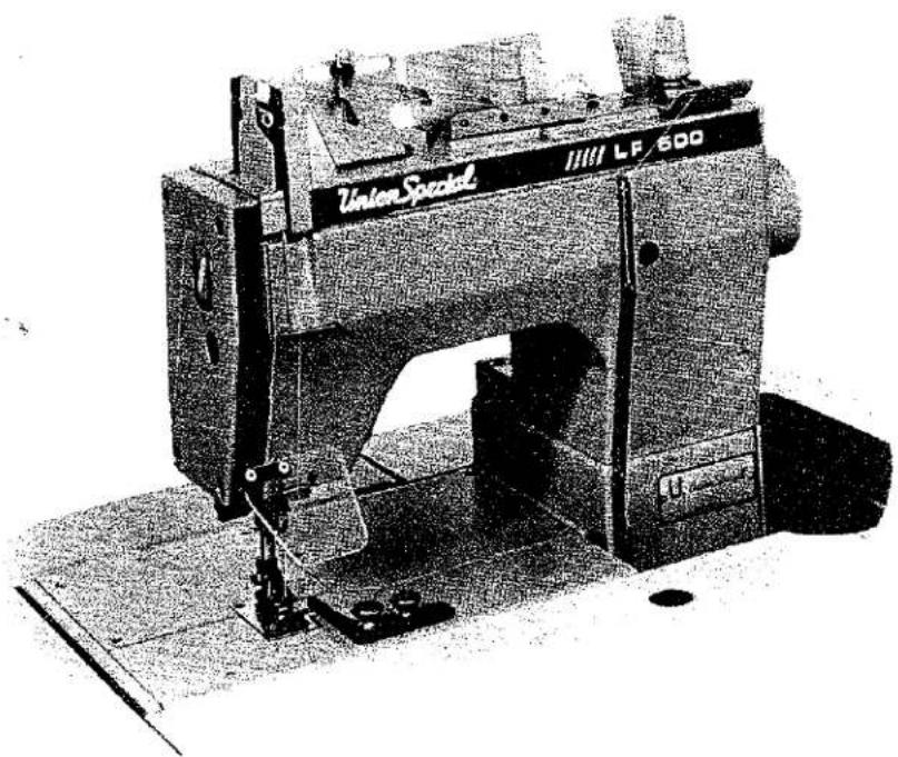 Union Special LF611K100MG - Adjusting instructions and illustrated parts list - 1