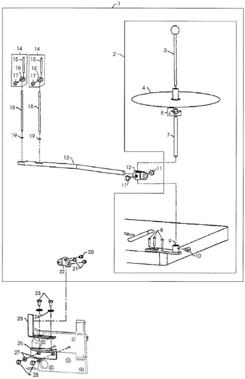 Union Special MFC7400-H21 - NEEDLE DIPPER (EXTRA SEND CHARGE) - 1