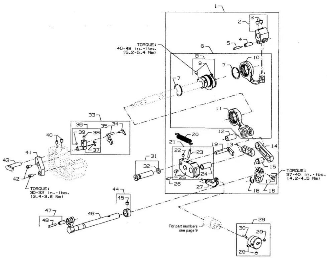 Union Special MFC7400-H21 - FEED DRIVE MECHANISM - 1