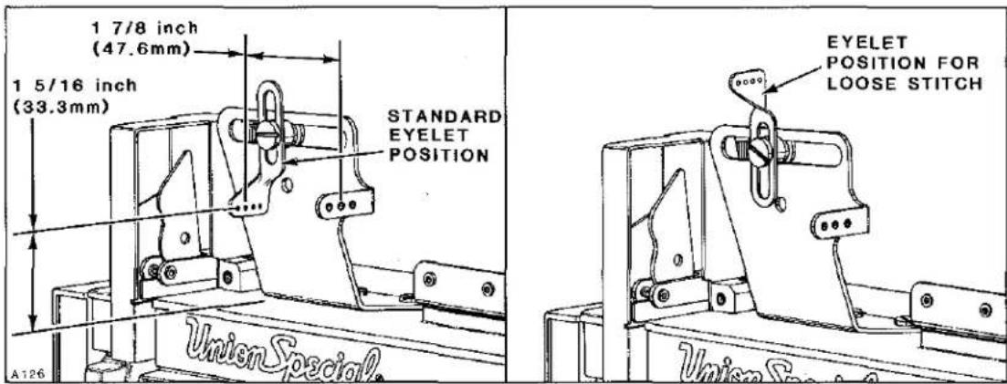 Union Special LF611K112MG - THREAD CONTROL (PRELIMINARY SETTINGS) - 2