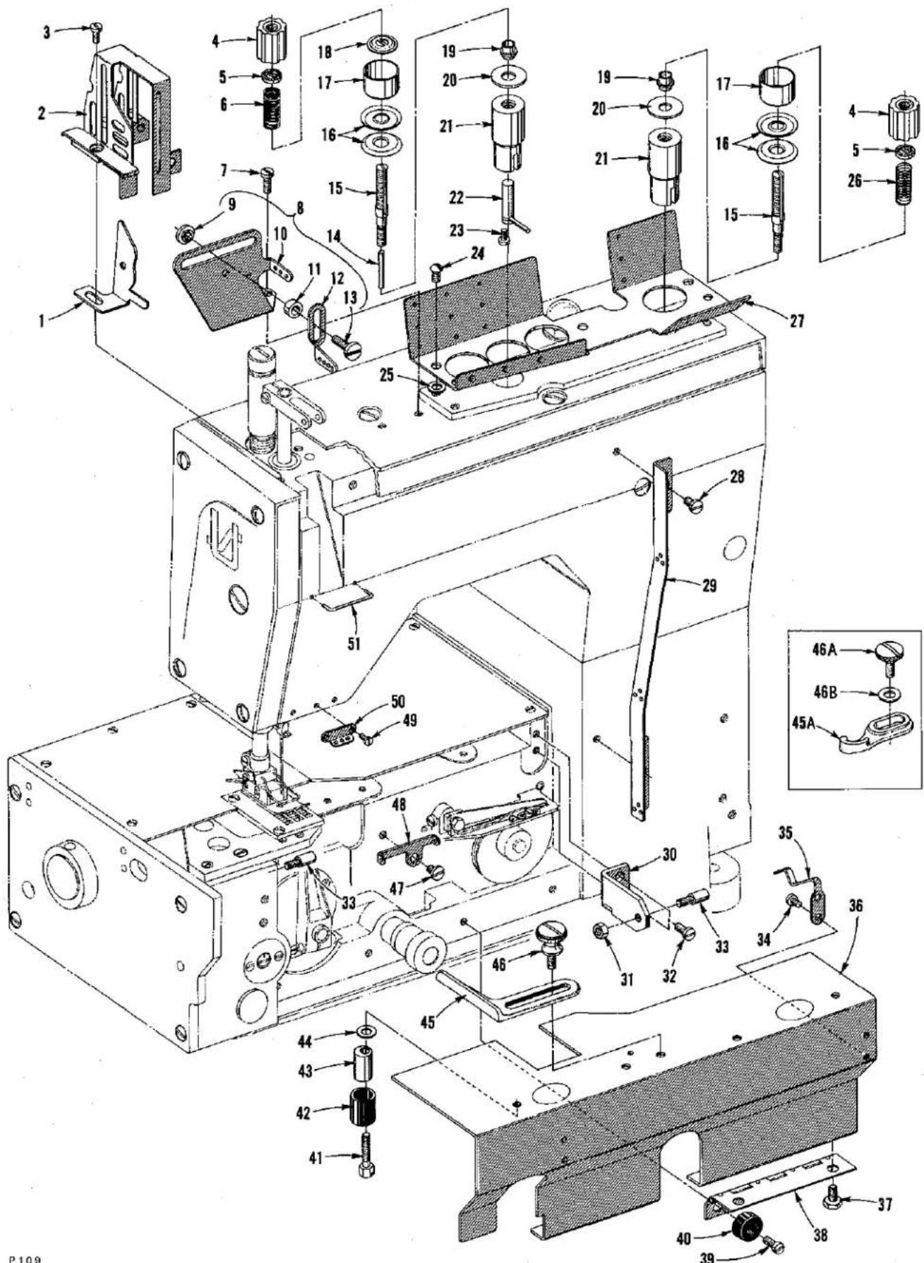 Union Special LF611K112MG - SETTING PRESSURE VALVES - 14