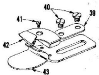 Union Special LF612K112HJ - DESCRIPTION OF PARTS - 21