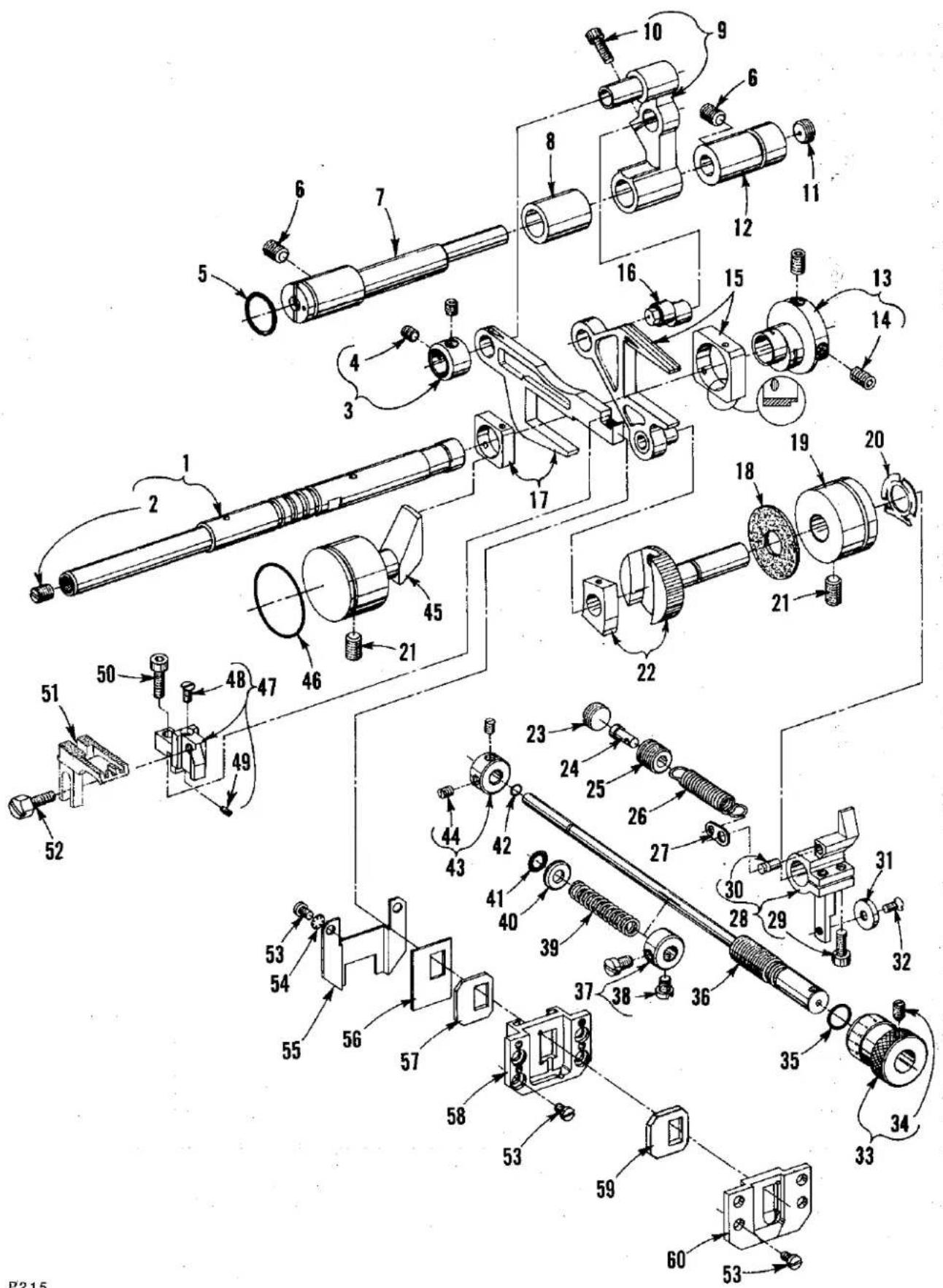 Union Special LF612K100HR - DESCRIPTION OF PARTS - 10