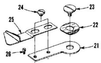 Union Special LF633K200MM - DESCRIPTION OF PARTS - 19