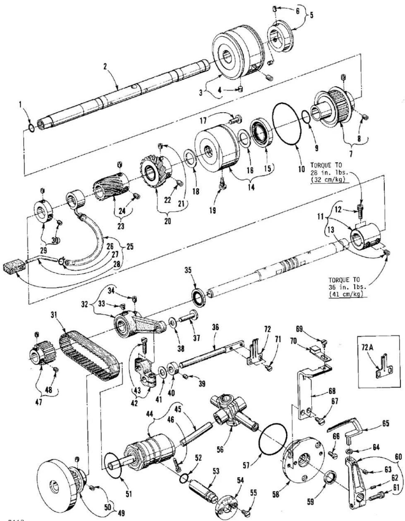 Union Special LF633K200MM - DESCRIPTION OF PARTS - 6