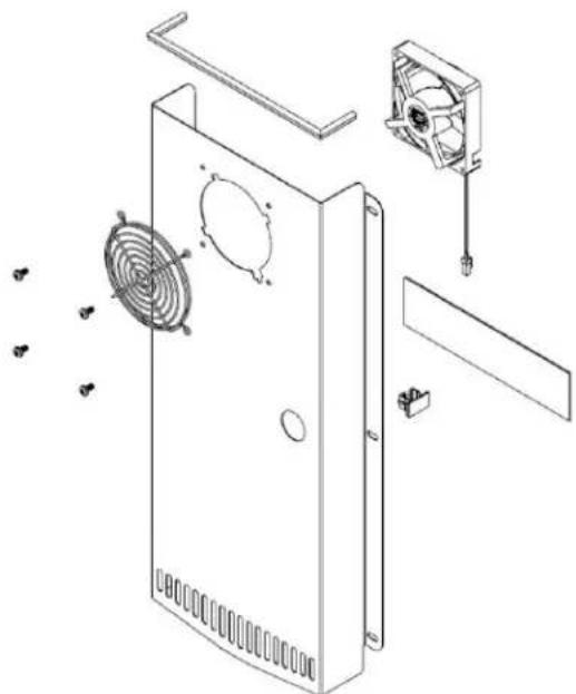 Marvel MOFZ224SS31A - Evaporator Fan Replacement - 2