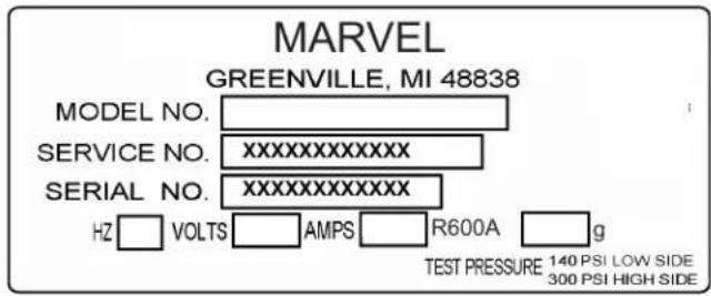 Marvel MLCR215SS01A - Warranty Registration - 1