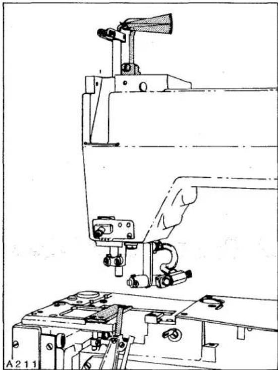 Union Special XF511E152MF - SYNCHRONIZING LOOPER AND NEEDLE MOTIONS (Continued) - 2