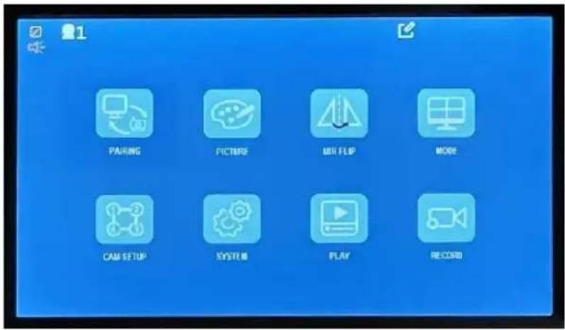 Boyo VTC703AHD-Q2 - Menu Button – Single Channel Screen Display Mode - 1