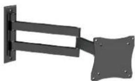 Mechanical wall-mounted device with a rectangular frame attached, no visible text or symbols