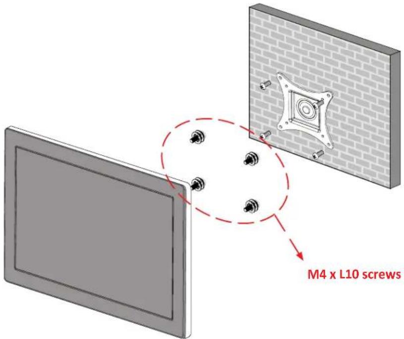 M4 x L10 screws