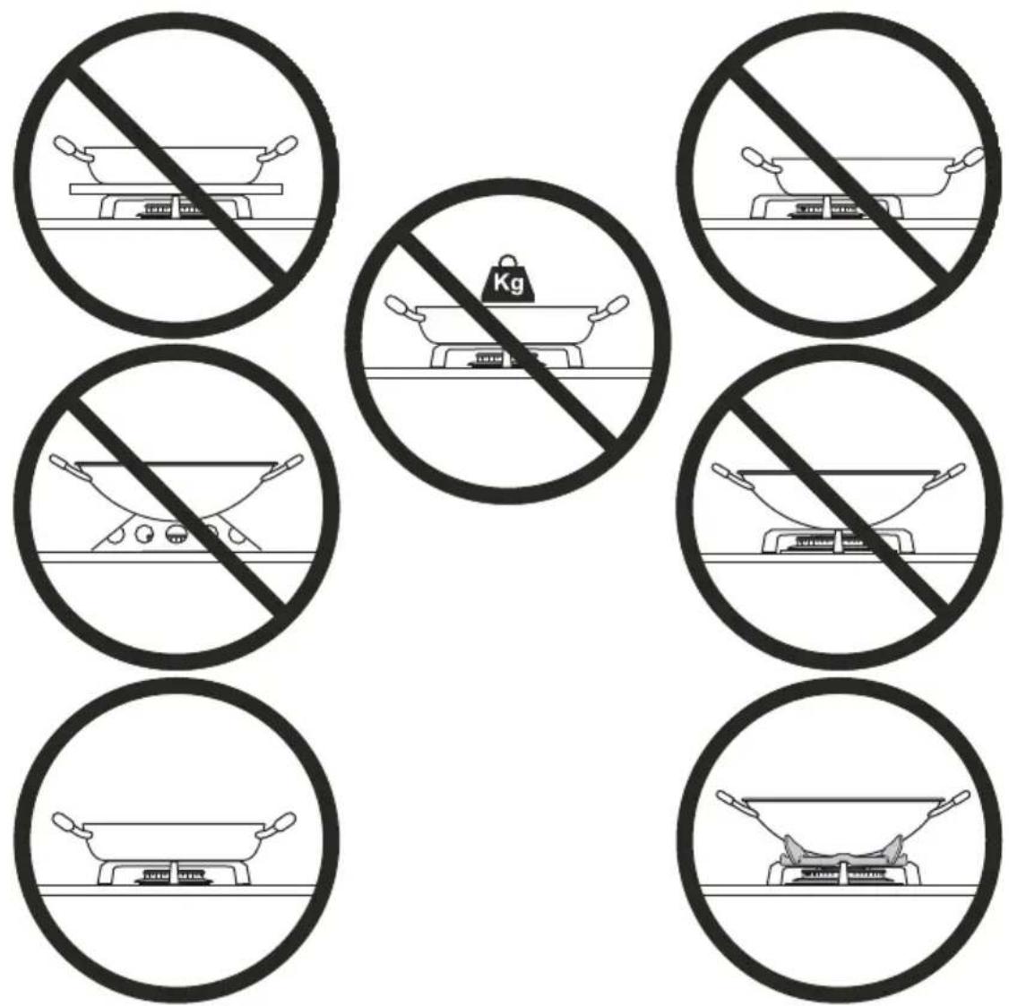 CDA HVG671BL - IMPORTANT WARNINGS - 1