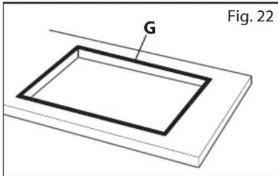 CDA HVG671BL - FASTENING THE COOKTOP - 3