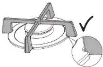 CDA HVG781BL - Warning! Not dishwasher safe. - 2
