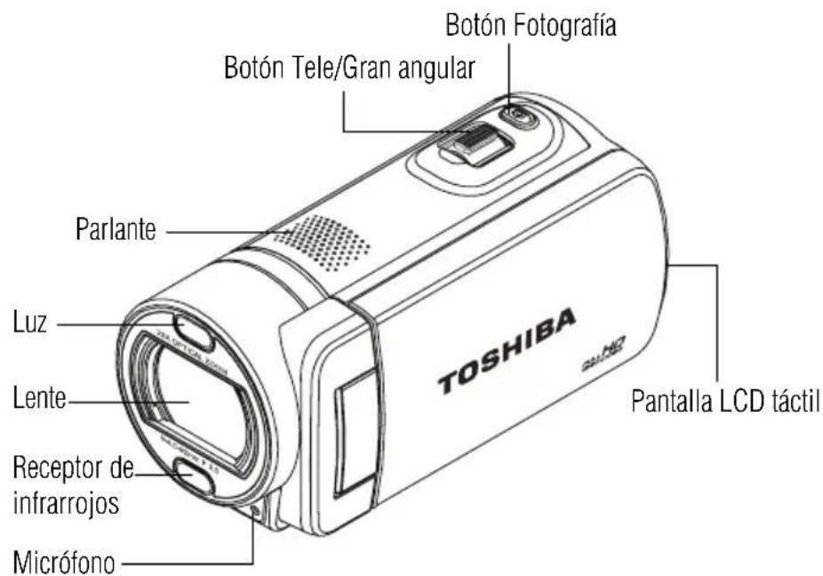 TOSHIBA Camileo X410 - Vista frontal - 1