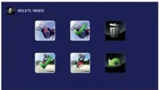 TOSHIBA Camileo X410 - Eliminar video(s) - 1