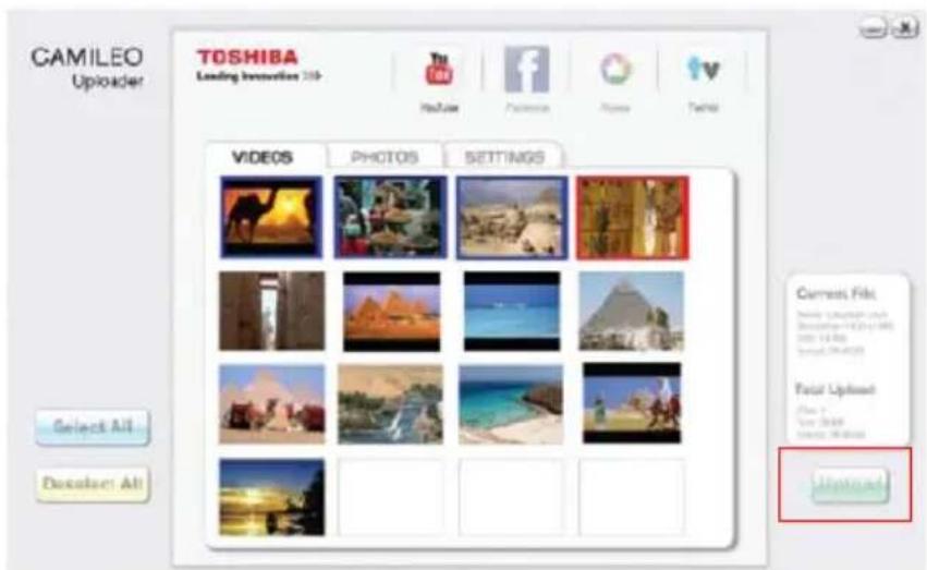 TOSHIBA Camileo X410 - NOTA - 1