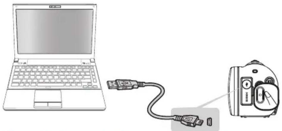 TOSHIBA Camileo X410 - Modo Cámara web - 1