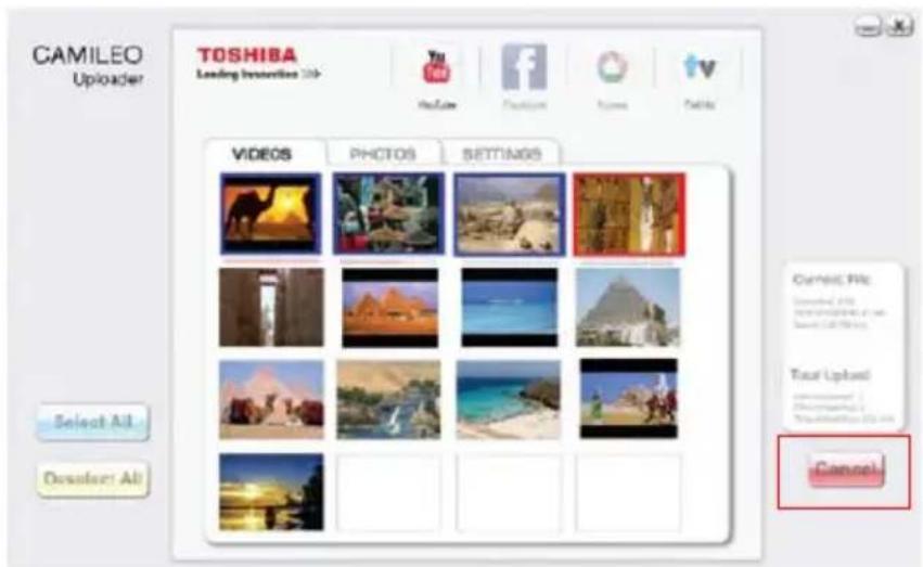 TOSHIBA Camileo X410 - NOTA - 2