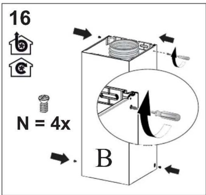 16 N = 4x B