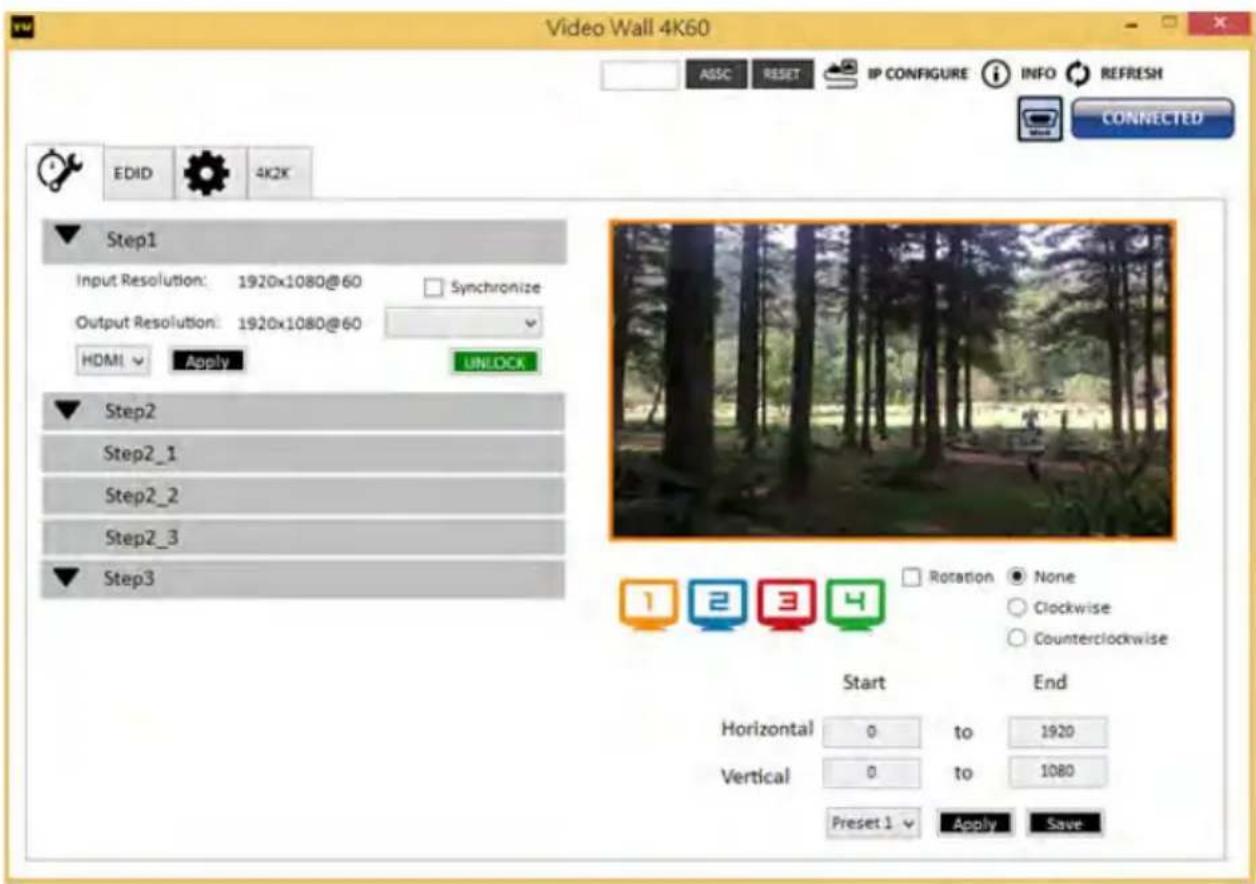 Siig CE-H23J11-S1 - Rotation: \*only at input is 1080p resolution - 1