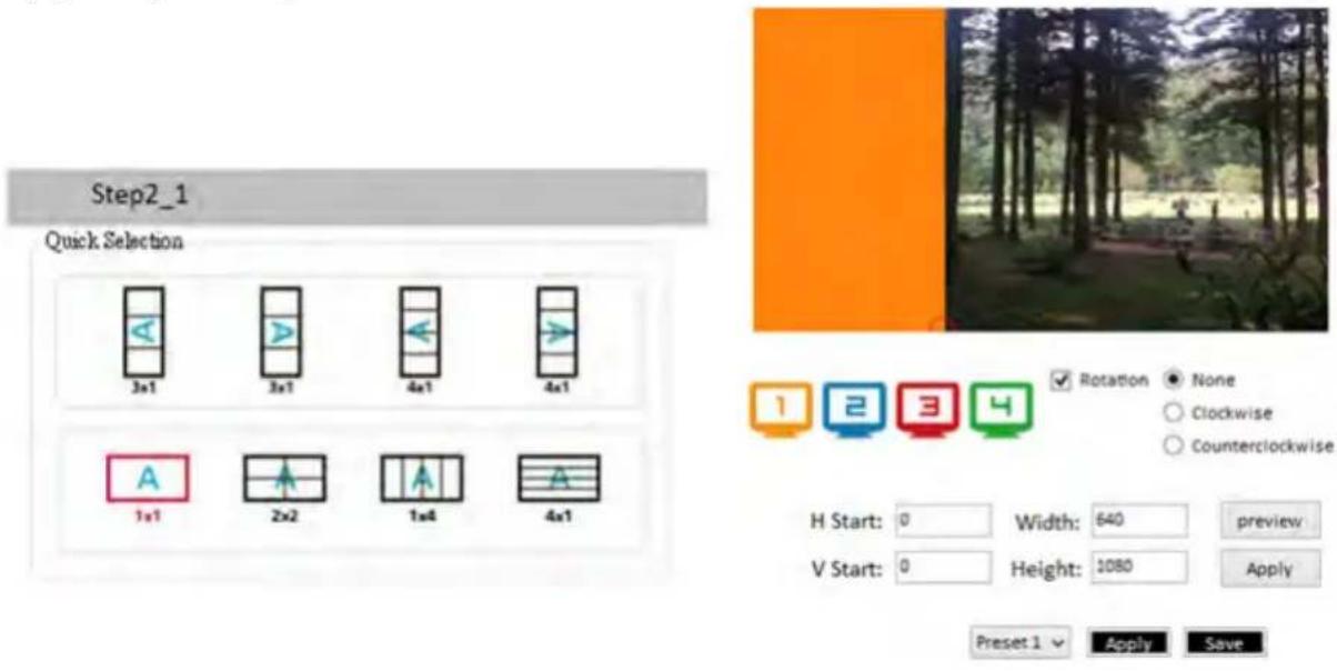 Siig CE-H23J11-S1 - Rotation: \*only at input is 1080p resolution - 2