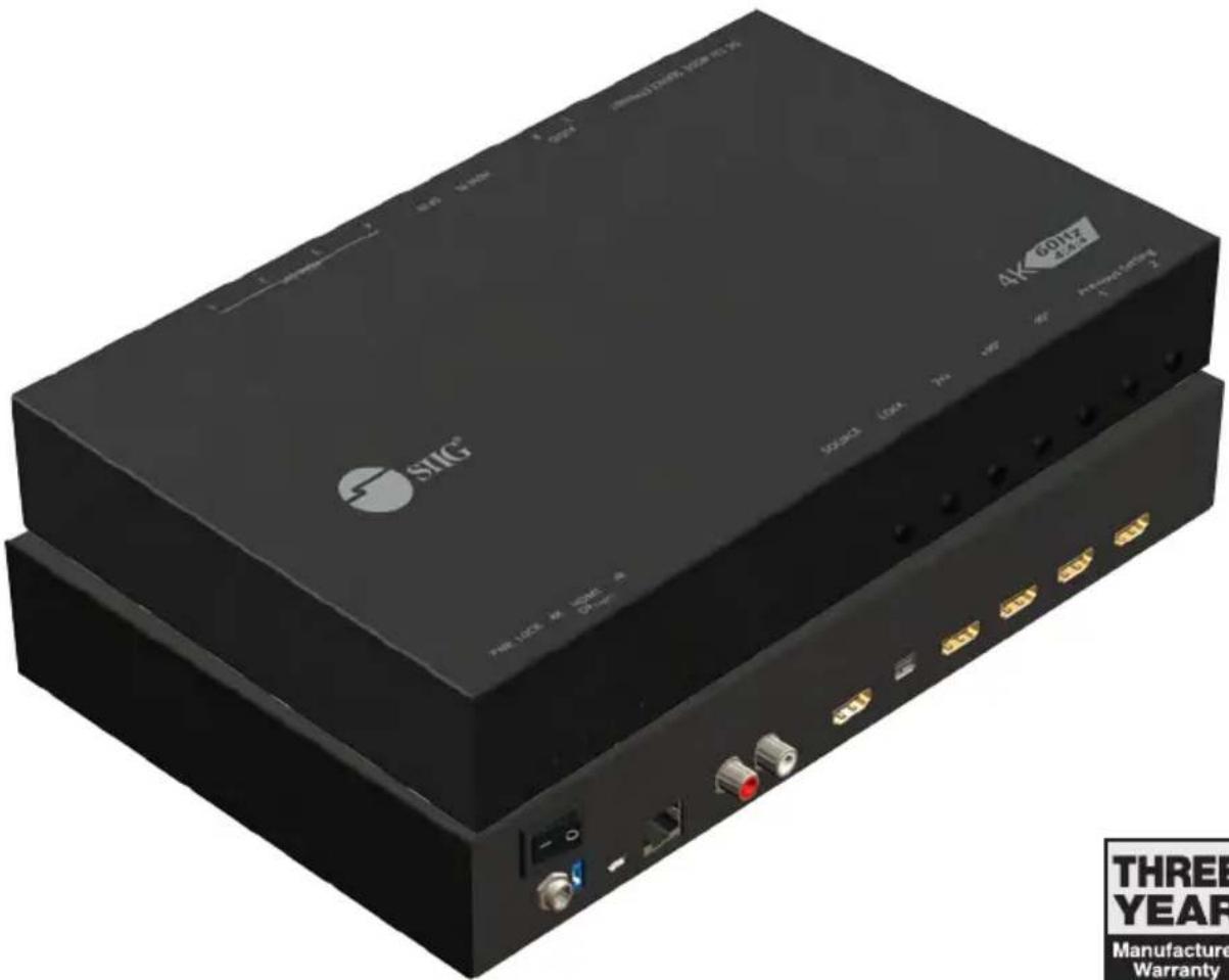 Siig CE-H23J11-S1 - HDMI 2.0 4-Display Video Wall Processor - 1