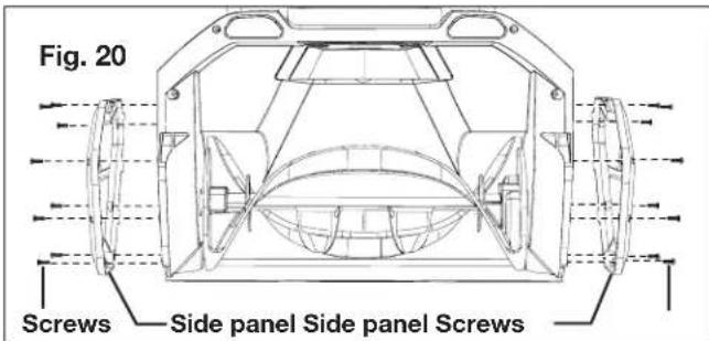 Snow Joe 24V-X2-20SB-CT-RM - Replacing the Scraper Bar - 1