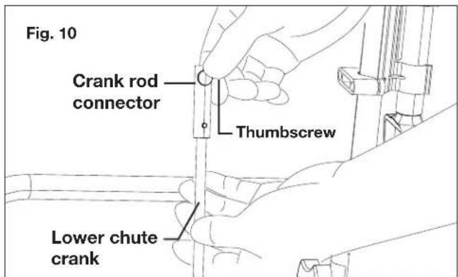 Snow Joe 24V-X2-SB18-CT-RM - Chute Crank Assembly - 2