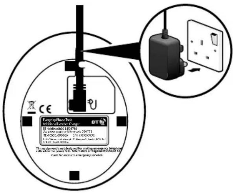 British Telecom Everyday Phone D93BWS00 - Set up for additional handsets (multipacks only) - 1