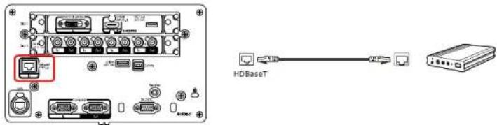EPSON PRO-L12002QNL - ConnectingtoanHDBaseTTransmitter - 1