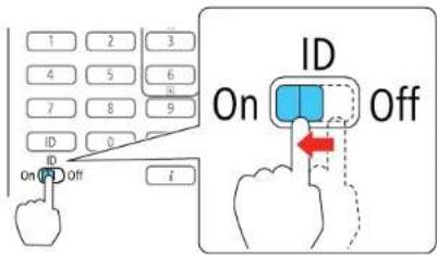 EPSON PRO-L12002QNL - SettingtheRemoteControlID - 1