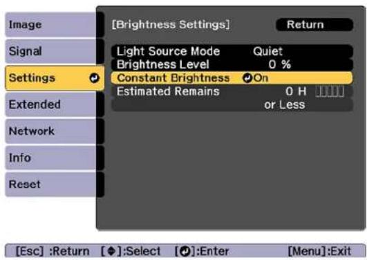EPSON PRO-L12002QNL - ConstantBrightnessUsageHours - 1