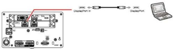 EPSON PRO-L12002QNL - ConnectingtoaComputerforDisplayPortVideo - 1