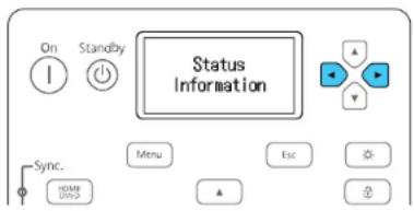 EPSON PRO-L12002QNL - ViewingProjectorStatusInformation - 1