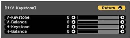 EPSON PRO-L12002QNL - CorrectingImageShapewithH/VKeystone - 2