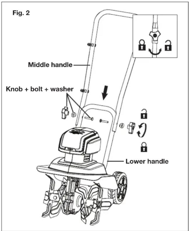 Sun Joe ION12TL-CT-RM - Assembly - 2