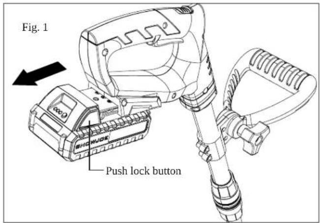 Fig. 1 Push lock button
