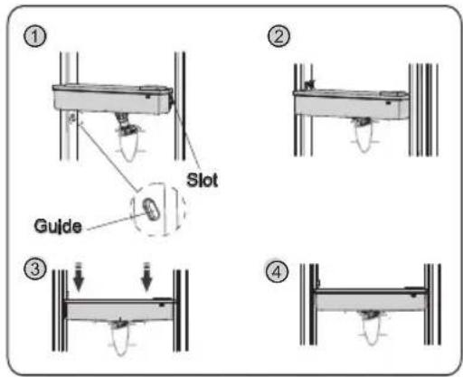 Fridgemaster MC55274DF/SA - Assembling - 1