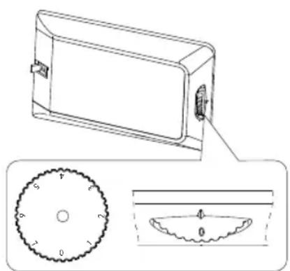 Fridgemaster MC55274DF/SA - Setting 7 (end-stop) means: - 1