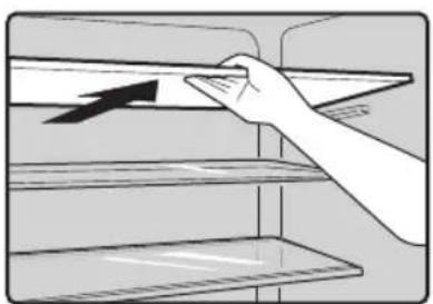 Fridgemaster MC55274DF/SA - Movable shelves/trays - 1