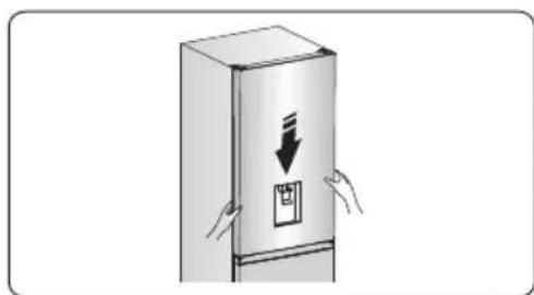 Fridgemaster MC55274DF/SA - Reversing the door - 12