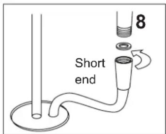 DIMPLEX DVES95 - Riser Rail Fitting Instructions - 8