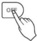 LG UV36WC - Off Timer Setting - 1